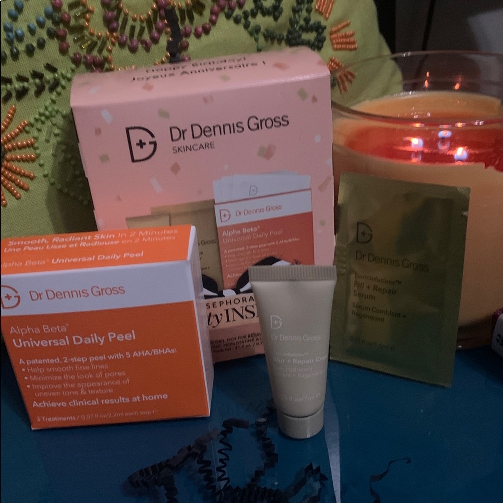 Skincare Alpha Beta Daily Peel & Serum Set - Pink